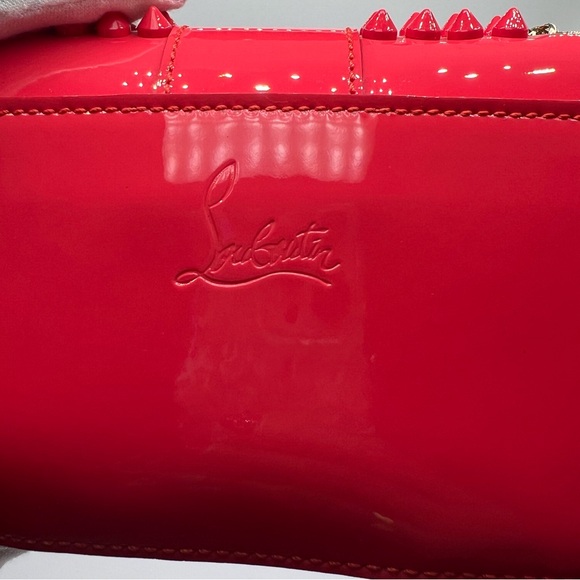 Christian Louboutin Mini Sweet Charity Crossbody Bag with Studded Spikes - EUC - Picture 9 of 15